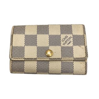 LOUIS VUITTON ルイヴィトン ダミエアズール ミュルティクレ6 キーケース N61745 中古 D4(キーケース)