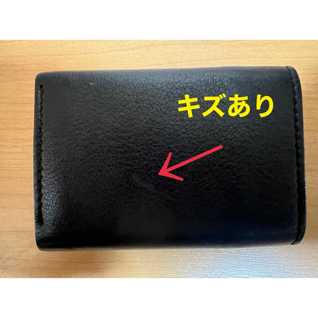 Balenciaga(バレンシアガ)の【中古】バレンシアガ　三つ折財布　黒 レディースのファッション小物(財布)の商品写真