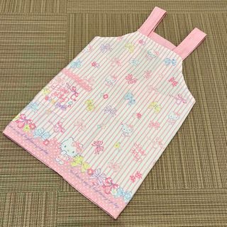 ハローキティ - キティ　エプロン　キッズ　子供用　サンリオ