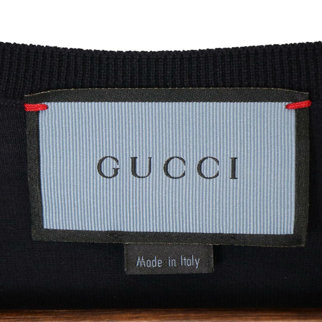 Gucci(グッチ)のグッチ 509982 刺繍 Vネック セーター M メンズのトップス(その他)の商品写真