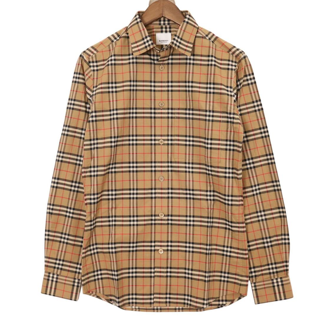 BURBERRY(バーバリー)のバーバリー ヴィンテージチェック 8020966 コットン ロングスリーブシャツ XS メンズのトップス(シャツ)の商品写真