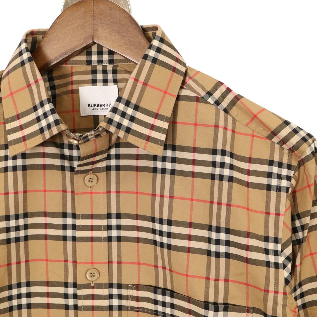 BURBERRY(バーバリー)のバーバリー ヴィンテージチェック 8020966 コットン ロングスリーブシャツ XS メンズのトップス(シャツ)の商品写真