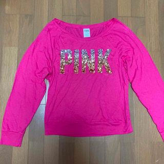 ヴィクトリアズシークレット(Victoria's Secret)のVictoria's  secret  ロングTシャツ(カットソー(長袖/七分))