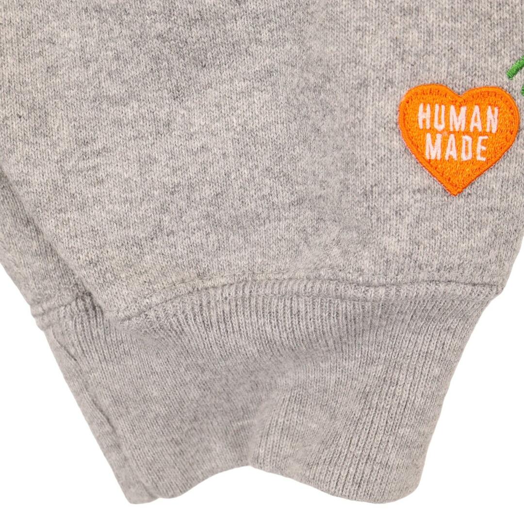 HUMAN MADE(ヒューマンメイド)のヒューマンメイド ｸﾞﾚｰ ﾗﾋﾞｯﾄ ﾍﾋﾞｰｳｪｲﾄ ｸﾙｰﾈｯｸ ｽｳｪｯﾄ L メンズのトップス(その他)の商品写真