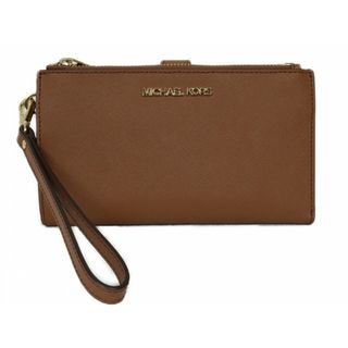 マイケルコース(Michael Kors)のMICHAEL KORS　マイケルコース　Wジップウォレット　35F8GTVW0L　2つ折り財布　ブラウン　レディース　ギフト　プレゼント包装可【中古】松前R56号店(財布)