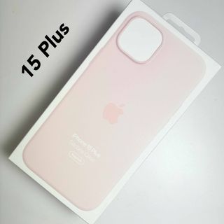 アップル(Apple)のアップル純正 iPhone 15 Plus シリコンケース ライトピンク(iPhoneケース)