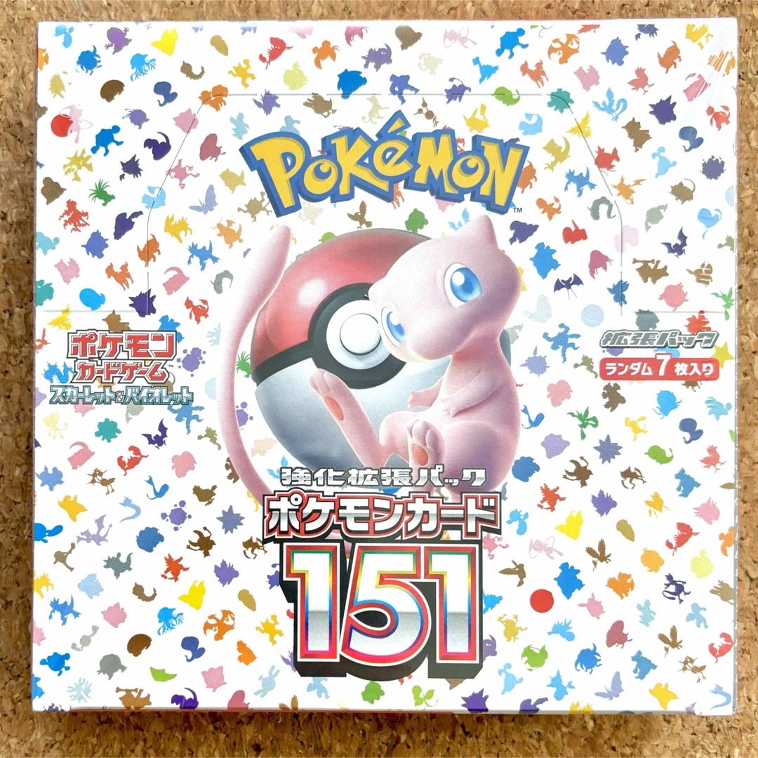 ポケモンカード 151 1BOX シュリンク付き 新品未開封 エンタメ/ホビーのトレーディングカード(Box/デッキ/パック)の商品写真