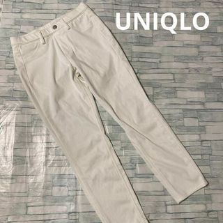 ユニクロ(UNIQLO)のUNIQLO ユニクロ　白　レギンスパンツ　パンツ　レディース(^^)3546(スキニーパンツ)