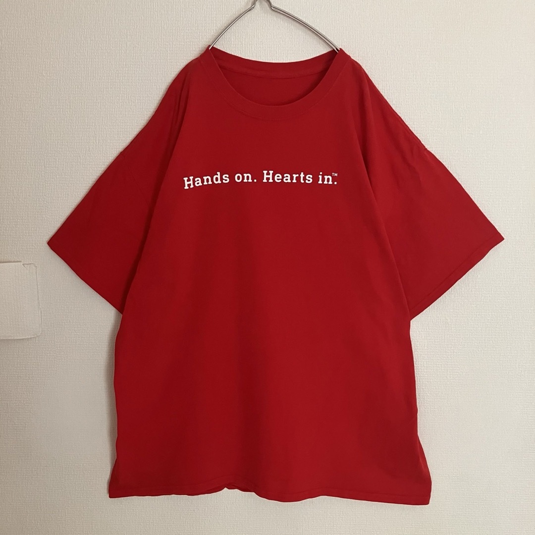 VINTAGE(ヴィンテージ)の企業ビッグロゴLOWE'SロウズTシャツtシャツTEE雰囲気古着オールドデザイン メンズのトップス(Tシャツ/カットソー(半袖/袖なし))の商品写真