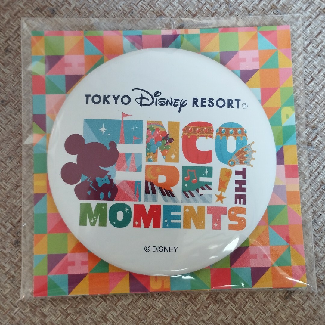 Disney(ディズニー)のディズニーアンコールモーメンツ　カンバッジ エンタメ/ホビーのおもちゃ/ぬいぐるみ(キャラクターグッズ)の商品写真