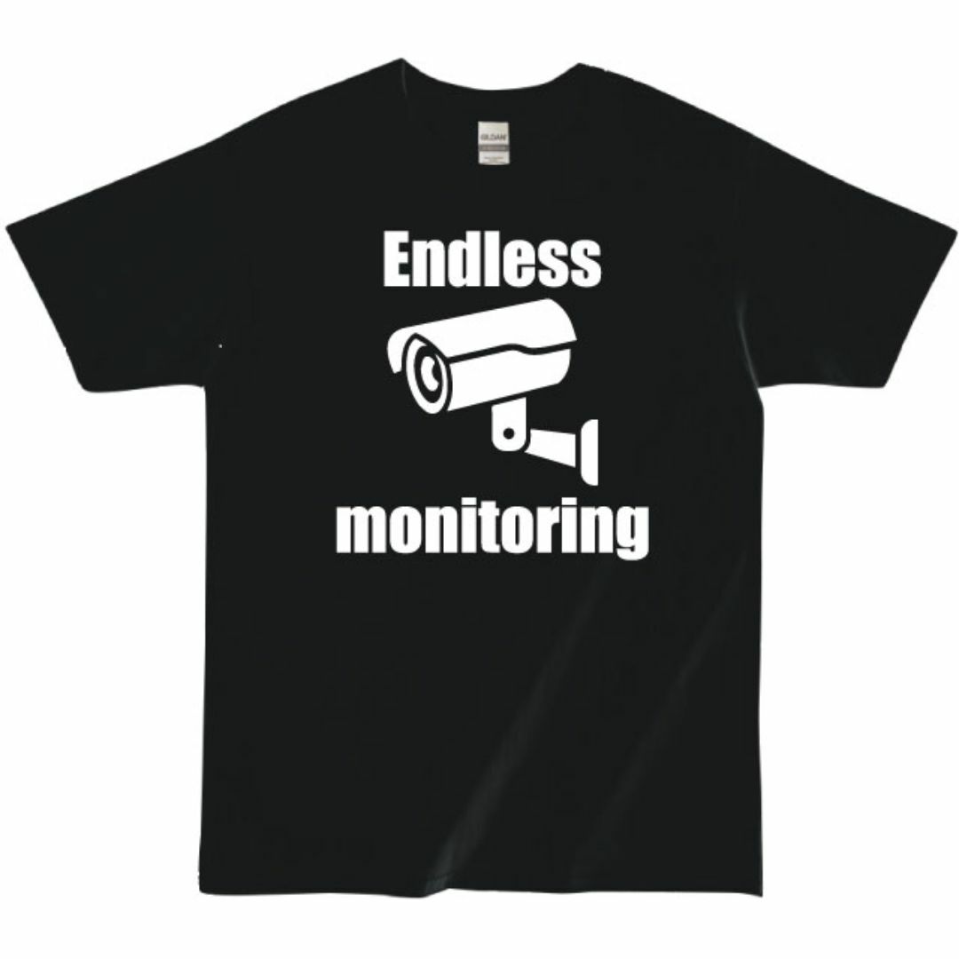 GILDAN(ギルタン)のTB-038  監視カメラ 監視 映像 犯罪 メンズのトップス(Tシャツ/カットソー(半袖/袖なし))の商品写真