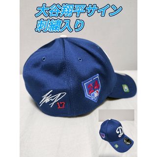 ニューエラー(NEW ERA)の【新品未使用】日本未発売 ドジャース ニューエラ キャップ 大谷翔平サイン刺繍(キャップ)