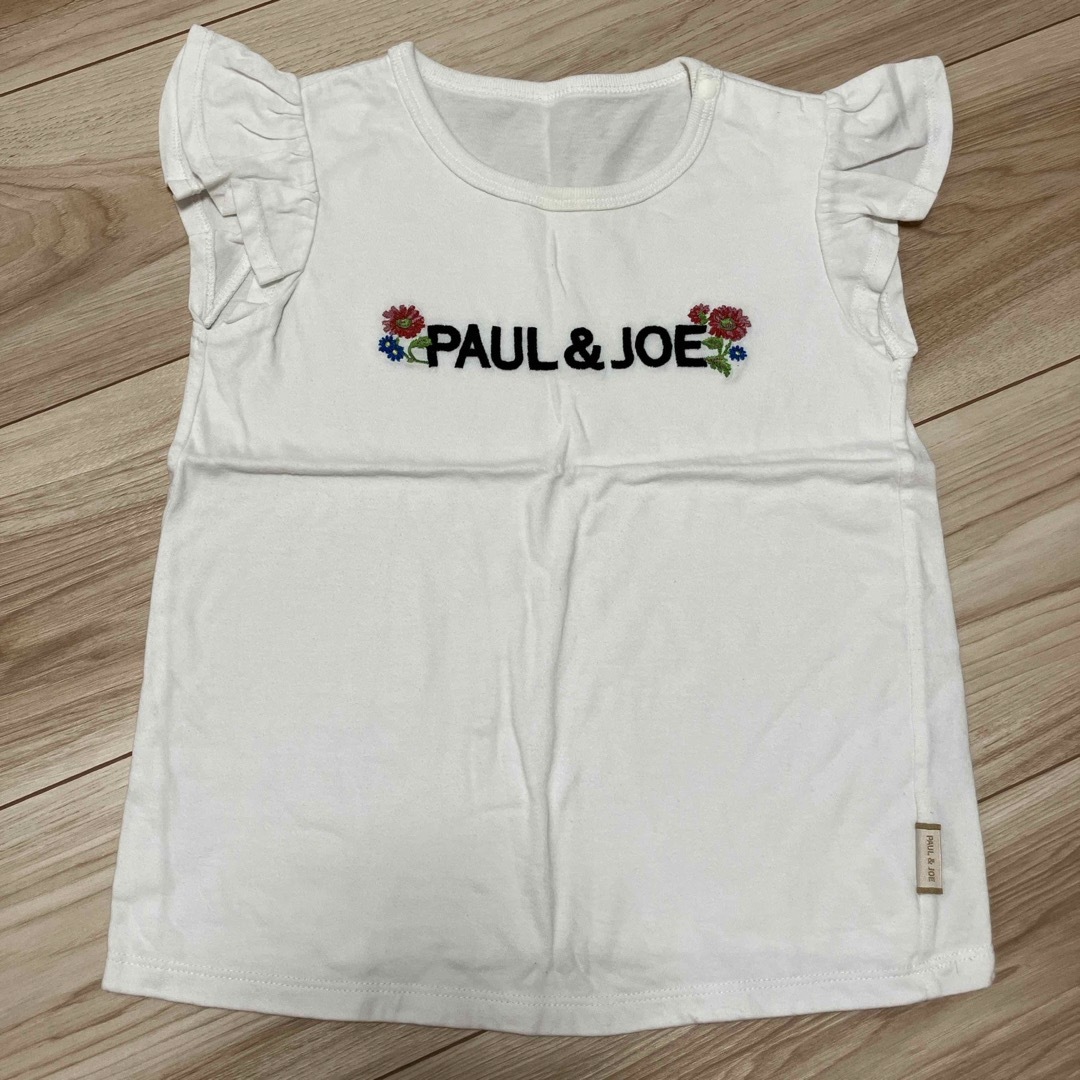 UNIQLO(ユニクロ)のユニクロ　ポールアンドジョー　Tシャツ　100 キッズ/ベビー/マタニティのキッズ服女の子用(90cm~)(Tシャツ/カットソー)の商品写真