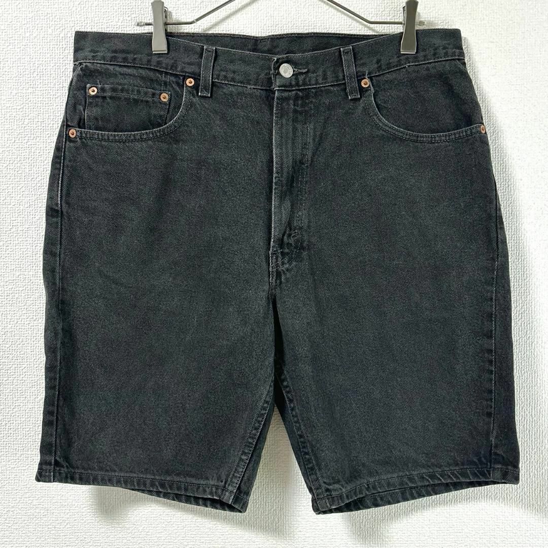 Levi's(リーバイス)のリーバイス505 W36 ブラックデニム ショートパンツ 黒 00s 8289 その他のその他(その他)の商品写真