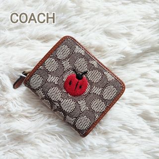 コーチ(COACH)のCOACH てんとう虫 財布 2つ折り財布(財布)