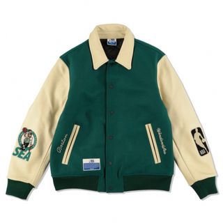 wind and sea nba varsity jacket boston