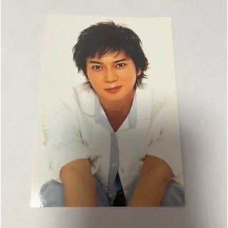 【嵐　松本潤　ブロマイドカード】(アイドルグッズ)