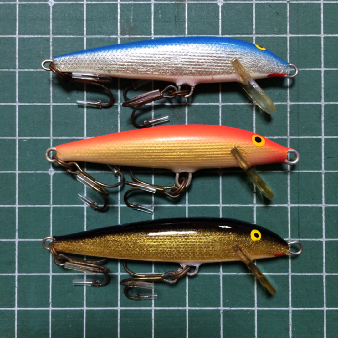 RAPALA(ラパラ)の新品級 Rapala オリジナルラパラ。。フローティング F7  G、GFR、B スポーツ/アウトドアのフィッシング(ルアー用品)の商品写真