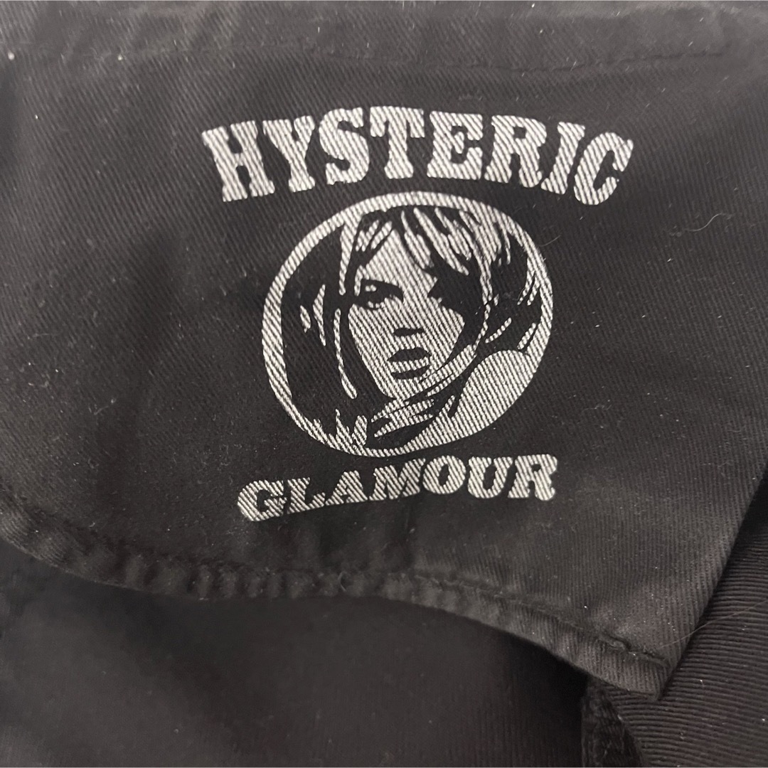 HYSTERIC GLAMOUR(ヒステリックグラマー)の良品 ヒステリックグラマー デニム スキニー 黒 カモフラ ストレッチ 日本製 メンズのパンツ(デニム/ジーンズ)の商品写真