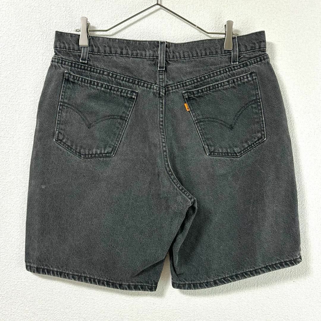 Levi's(リーバイス)のリーバイス550 W36 ブラックデニム ショートパンツ 黒 90s 8290 その他のその他(その他)の商品写真