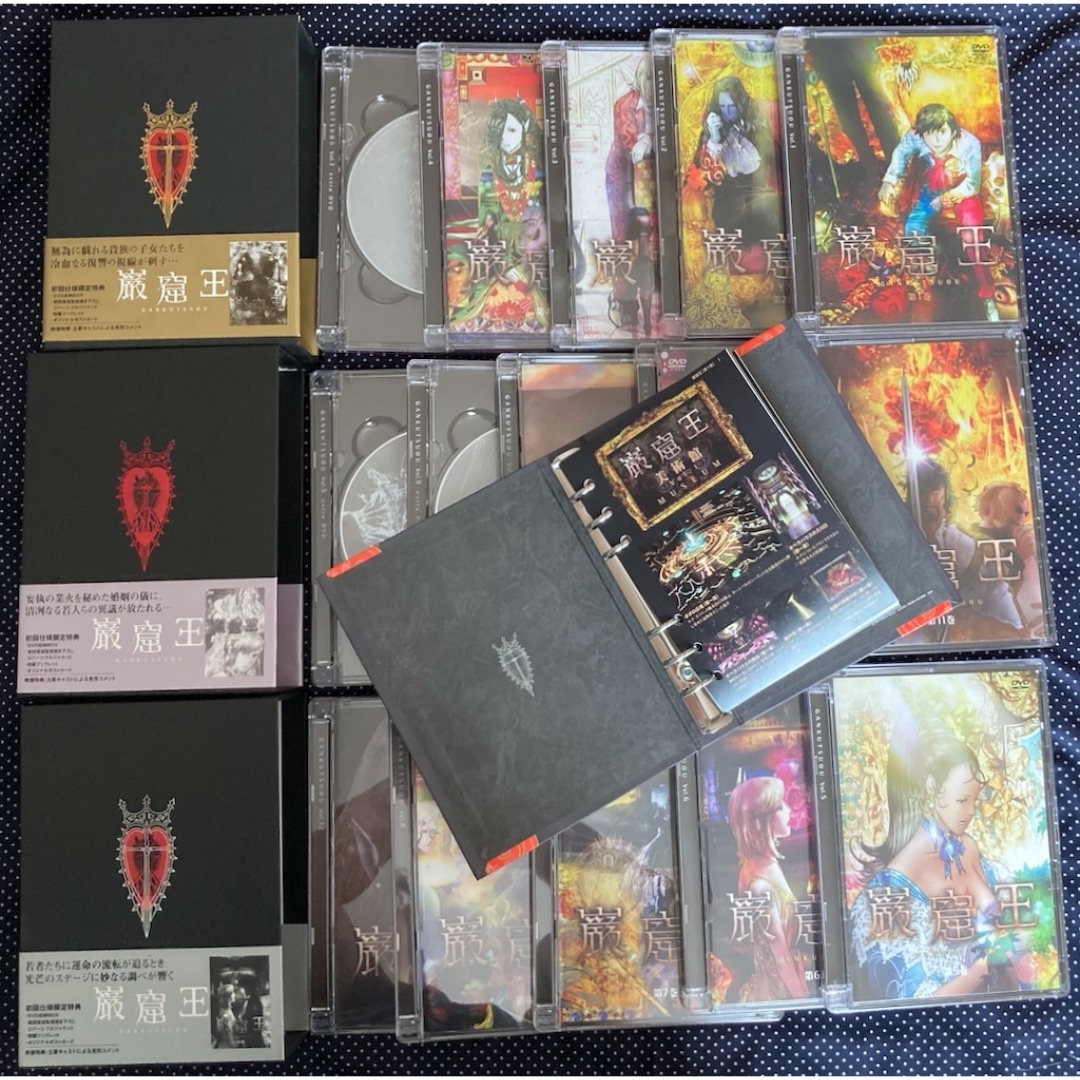 初回限定版:巌窟王DVD全巻セット DVD/ブルーレイ 初回限定版:巌窟王DVD全巻セット DVD/ブルーレイ