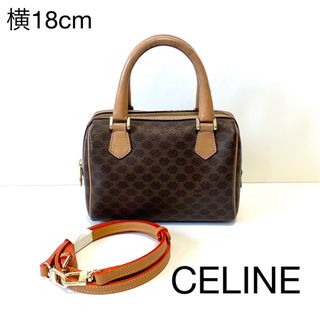 セリーヌ(celine)の【良品/レア】セリーヌ ミニ ハンドバッグ　ショルダーバッグ　マカダム(ハンドバッグ)