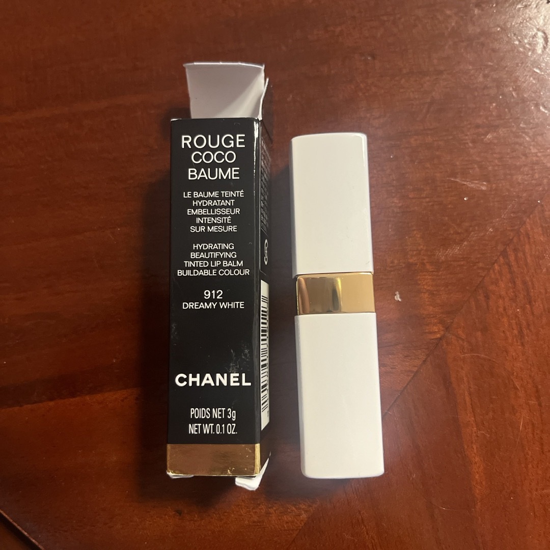 CHANEL(シャネル)のシャネル ルージュ ココ ボーム 912 ドリーミー ホワイト コスメ/美容のベースメイク/化粧品(口紅)の商品写真