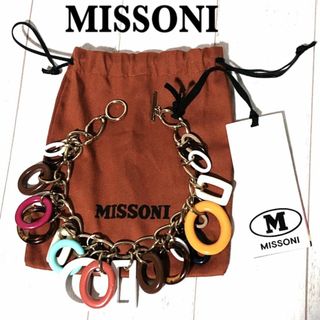 MISSONI - ミッソーニ ネックレス 未使用 M MISSONI 40㎝位 袋 エムミッソーニ