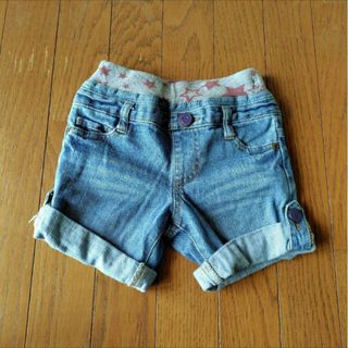 エムピーエス(MPS)の110　ショートパンツ　短パン　デニム　半ズボン　キッズ　ベビー　パンツ(パンツ/スパッツ)