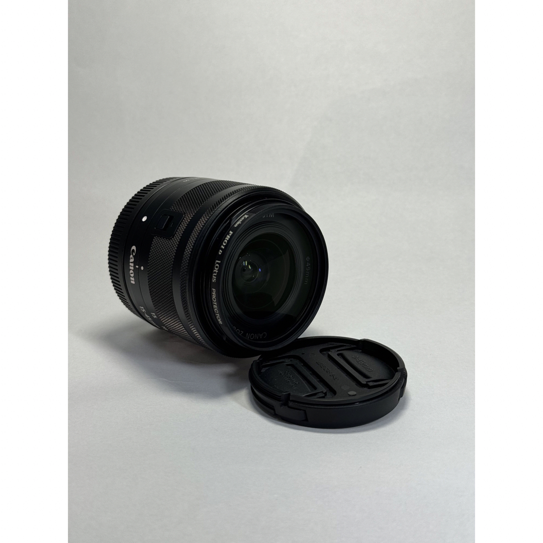 Canon(キヤノン)の【期間限定】Canon EOS Kiss M（ブラック）ダブルズームキット 他 スマホ/家電/カメラのカメラ(ミラーレス一眼)の商品写真
