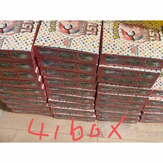 ポケモン(ポケモン)のポケモンカード151box 41box シュリンク付き(Box/デッキ/パック)