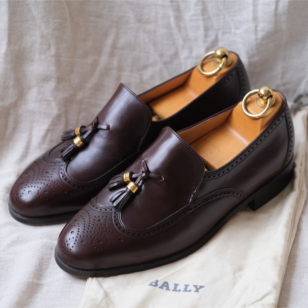 Bally(バリー)の新品未使用品BALLYバリー タッセルローファー ブラウン5 1/2F メンズの靴/シューズ(ドレス/ビジネス)の商品写真