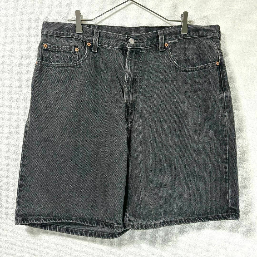 Levi's(リーバイス)のリーバイス550 W38 ブラックデニム ショートパンツ 黒 USA製 8292 その他のその他(その他)の商品写真