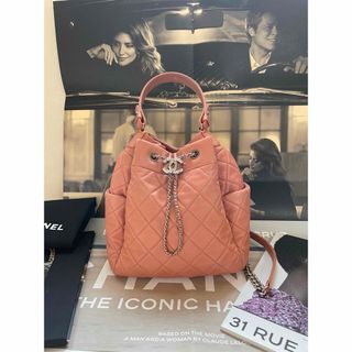 シャネル(CHANEL)のCHANEL♡マトラッセドローストリングチェーンバッグ(ショルダーバッグ)