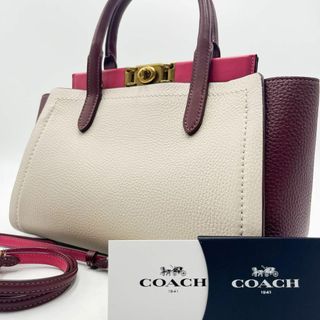 コーチ(COACH)の未使用に近い✨ コーチ　ショルダーバッグ トループ 2way カード付き(ショルダーバッグ)