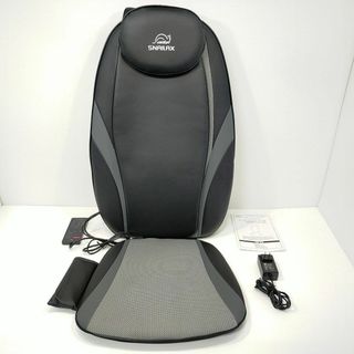 Snailax マッサージシート チェアシート ローラー付き 加熱 SL-256(マッサージ機)