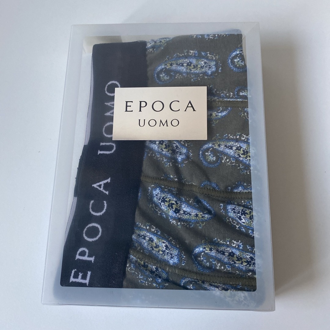 EPOCA UOMO(エポカウォモ)のEPOCA エポカ メンズ ボクサーブリーフ ペイズリー Mサイズ メンズのアンダーウェア(ボクサーパンツ)の商品写真