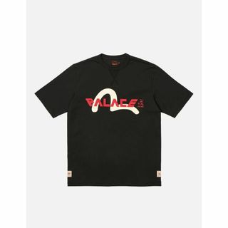 PALACE x EVISU コントラスト ロゴプリント TEE (M)