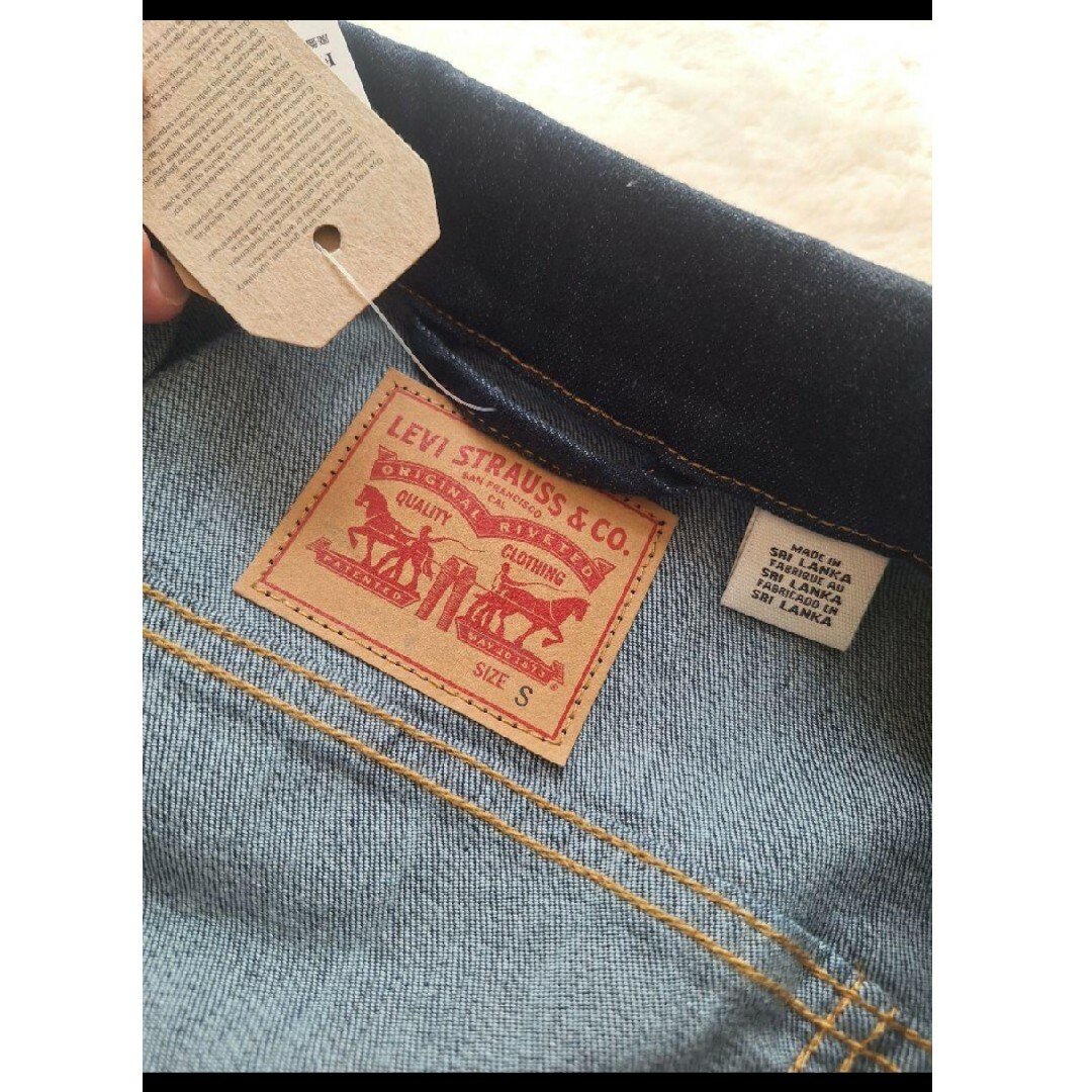 Levi's(リーバイス)のLEVI'S　デニムジャケット　Gジャン　未使用タグ付き試着のみ レディースのジャケット/アウター(Gジャン/デニムジャケット)の商品写真