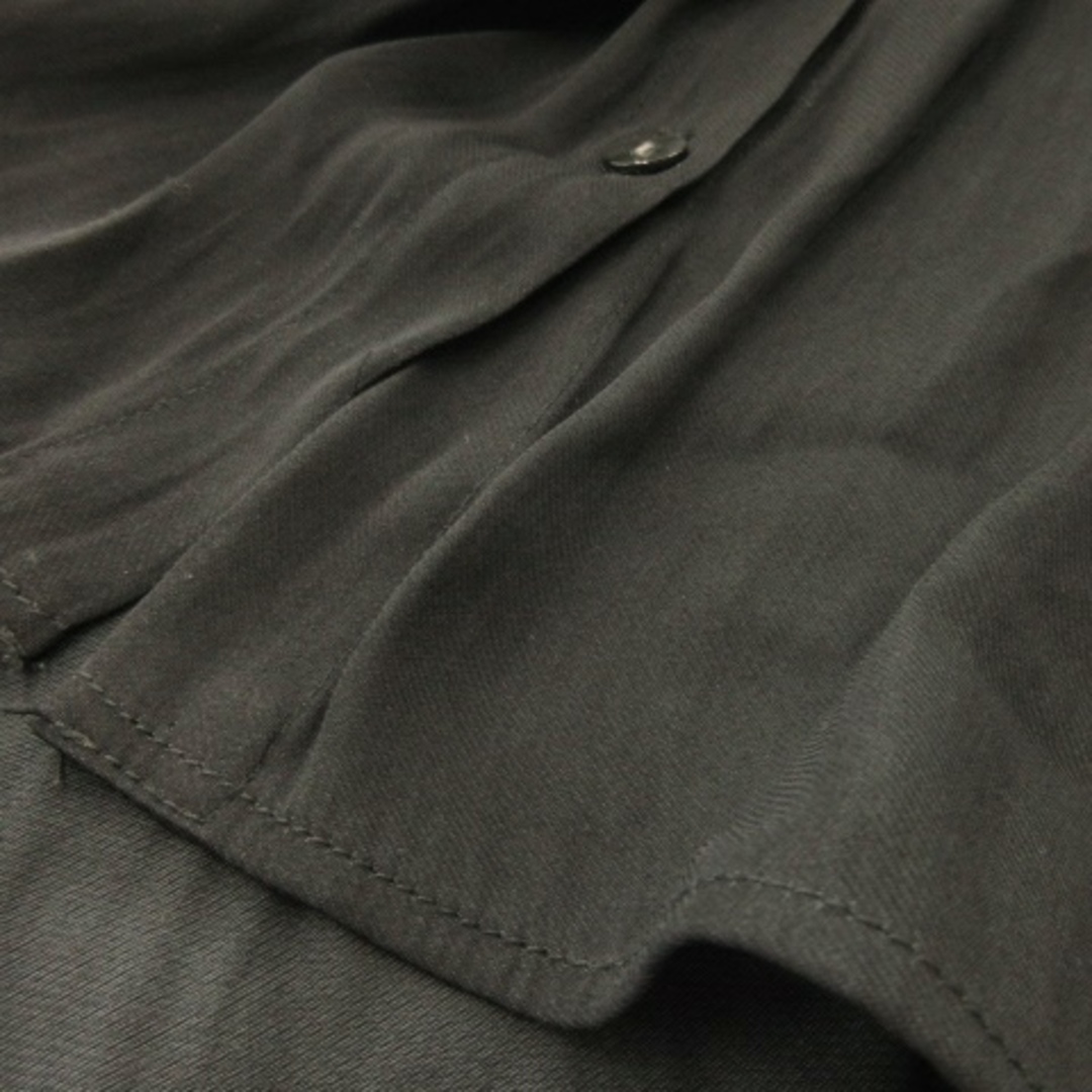 Rope' Picnic(ロペピクニック)のロペピクニック ブラウス シャツ 長袖 ボリューム袖 とろみ ギャザー 38 黒 レディースのトップス(シャツ/ブラウス(長袖/七分))の商品写真
