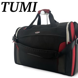 トゥミ(TUMI)のトゥミ　2way  ボストンバッグ　ロゴ　大容量　ゴルフ　ブラック　キャンバス(ボストンバッグ)