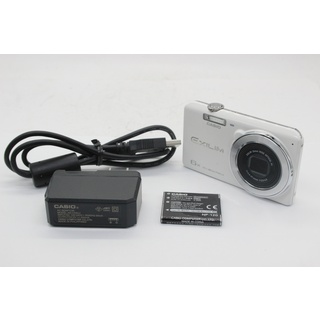 【美品 返品保証】 カシオ Casio Exilim EX-ZS26 ホワイト 6x バッテリー付き コンパクトデジタルカメラ  s8849(コンパクトデジタルカメラ)