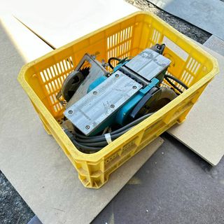 中古品　電動工具　まとめて　電動カンナ　電ノコ　グラインダー　5点(工具/メンテナンス)