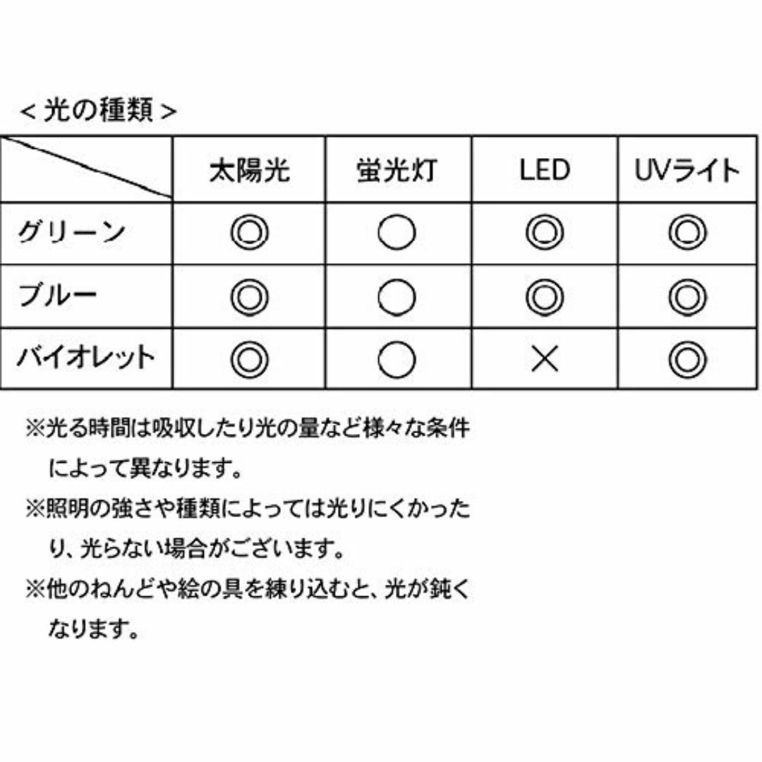 【特価商品】ひかる！ 蓄光かみねんど グリーン(発光色) N-LPG　ギンポー  キッズ/ベビー/マタニティのおもちゃ(その他)の商品写真