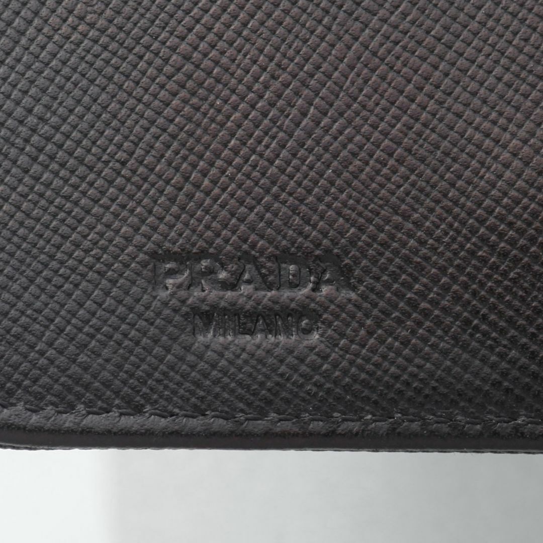 PRADA(プラダ)のK3781M 良品 プラダ 三角ロゴ ナイロン&本革 二つ折 財布 ITALY製 レディースのファッション小物(財布)の商品写真