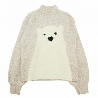 美品 ケイトスペード Polar Bear Sweater シロクマ セーター(ニット/セーター)