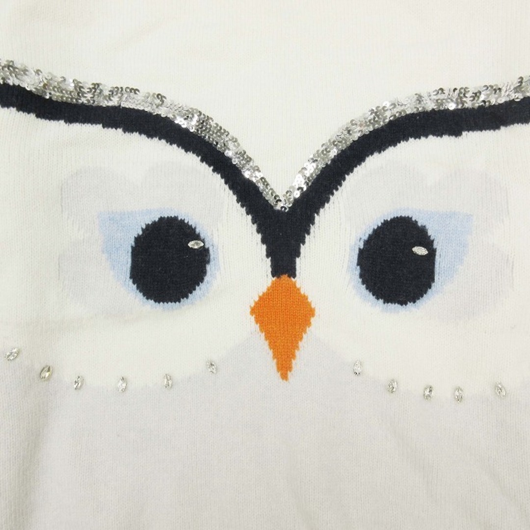 美品 ケイトスペード Owl Sweater フクロウ 梟 セーター ニット レディースのトップス(ニット/セーター)の商品写真