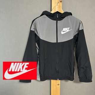 ナイキ(NIKE)のNIKE ウーブンジャケット ウィンドブレーカー ジュニアサイズ(ジャケット/上着)