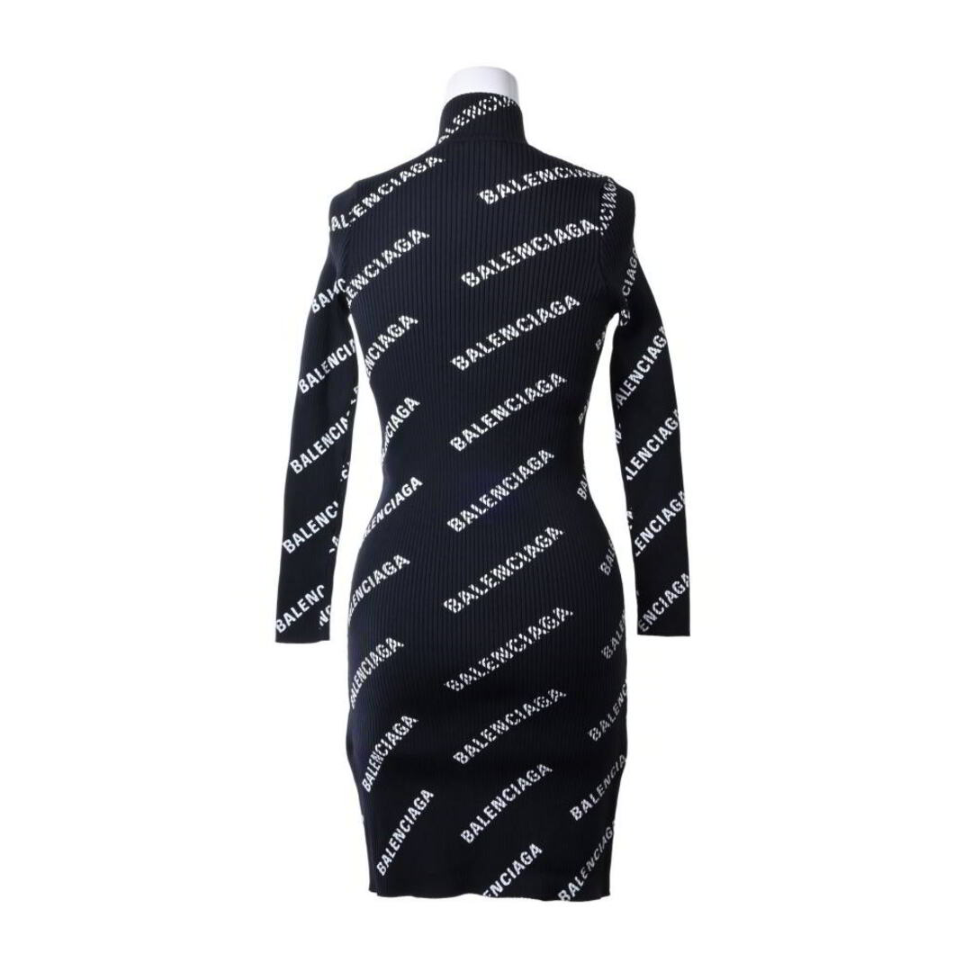 BALENCIAGA - BALENCIAGA ロゴプリント オールオーバー リブ BALENCIAGA - BALENCIAGA ロゴプリント オールオーバー リブ