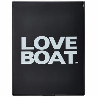 【色:ブラック×ホワイト】[LOVE BOAT] ミラー LB-MR01 LOV(コフレ/メイクアップセット)